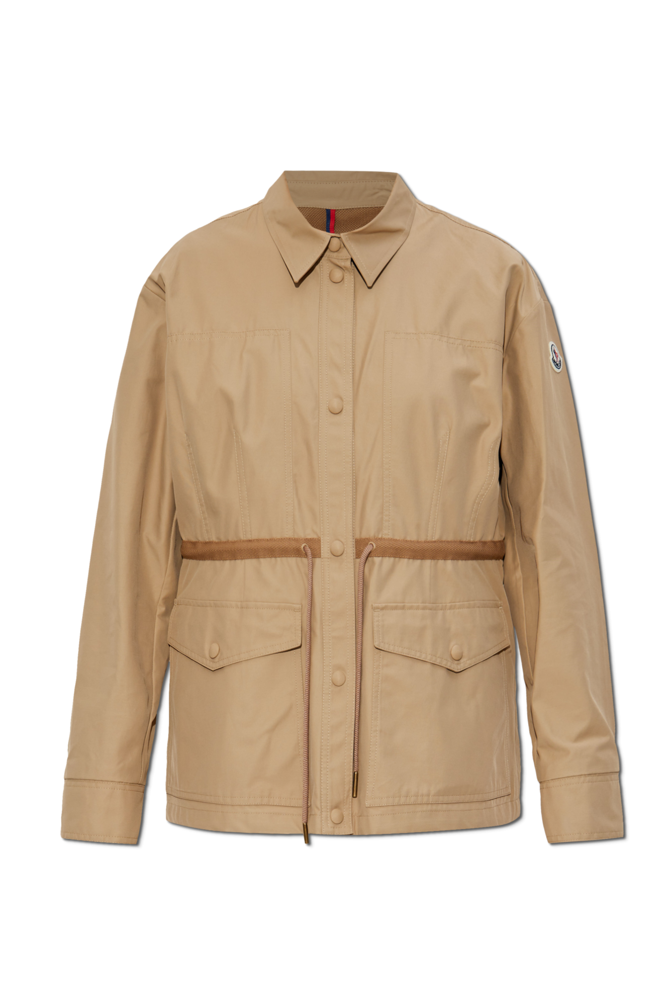 Moncler◆Saulon コットンブレンドフィールドジャケット Moncler Saulon Jacket | Neutrals | FARFETCH